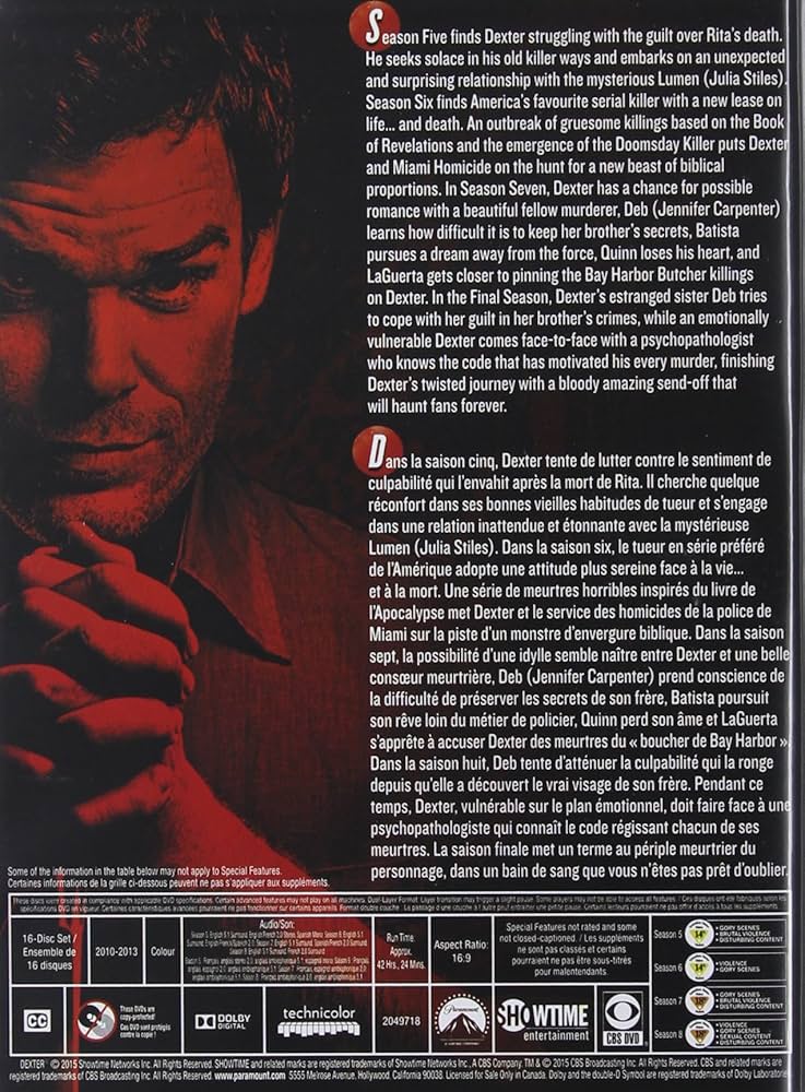 Amazon.com: Dexter: The Complete Series : Movies & TV